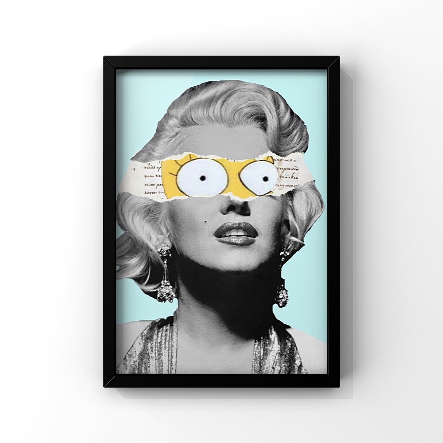 Marilyn's Mischief Framed Poster