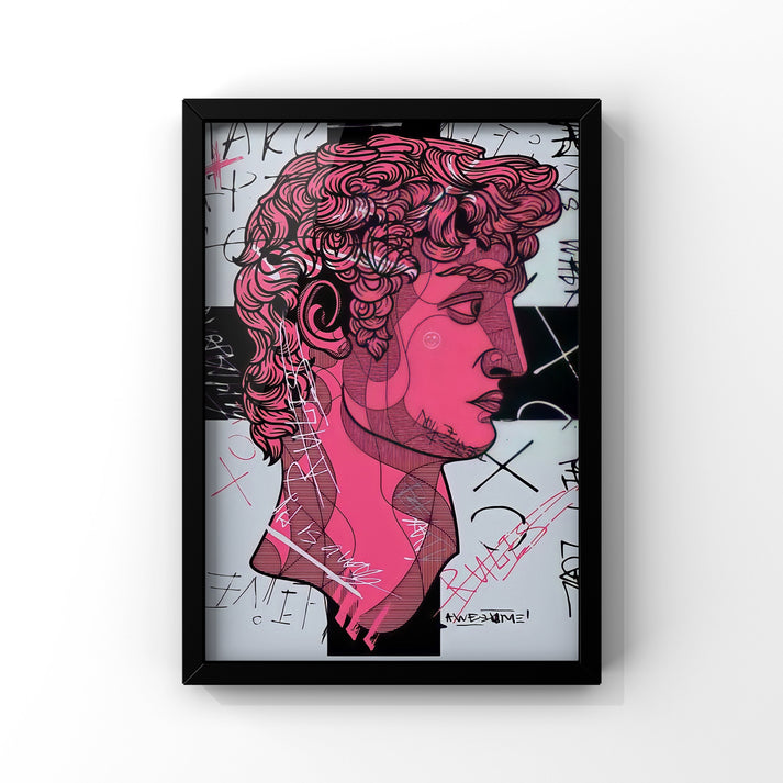 Modern David Framed Poster – Paintastic-shop