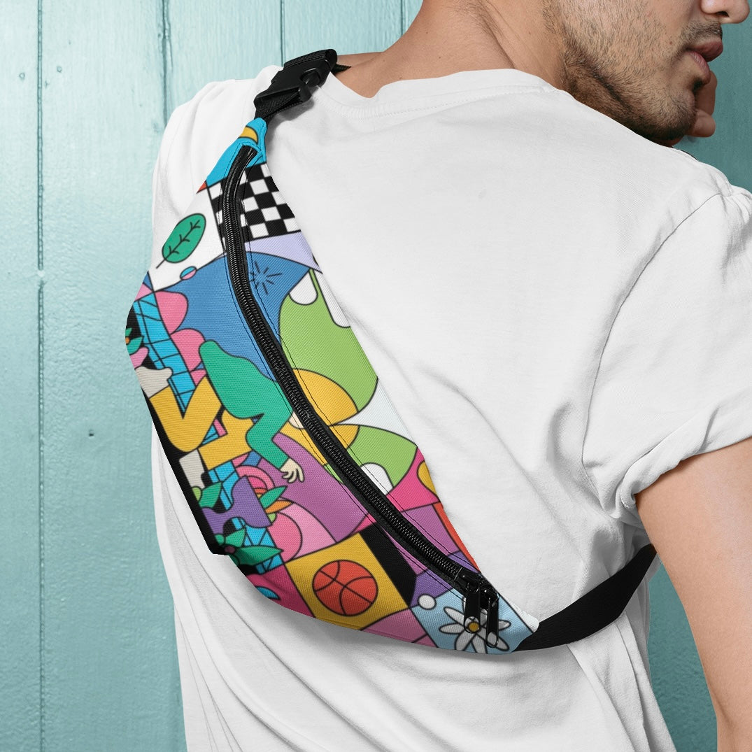 Search For Happiness Waist Bag