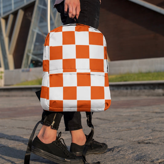 Red Checkboard Backpack